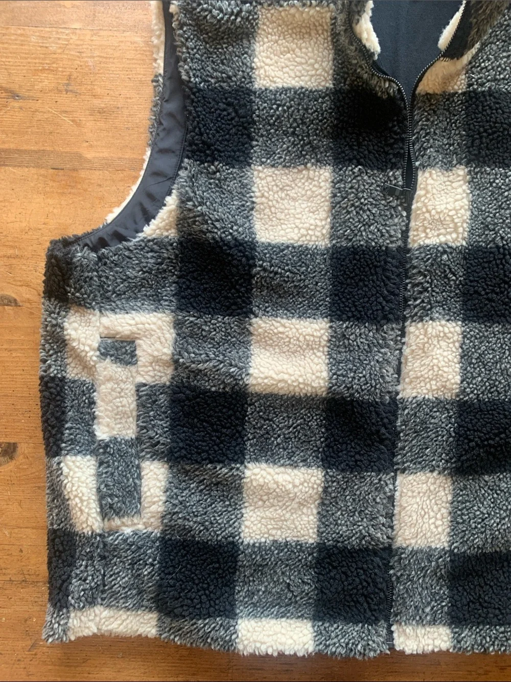 Banana Republic plush sherpa